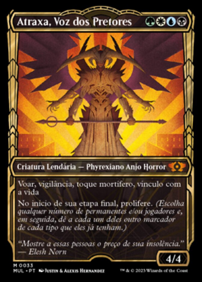 Atraxa, Voz dos Pretores