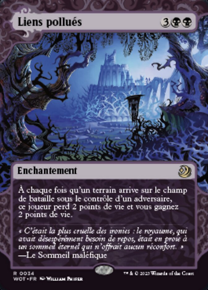 Liens pollués