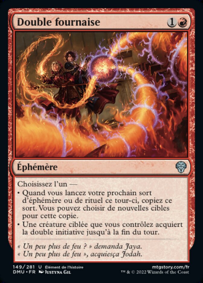 Double fournaise