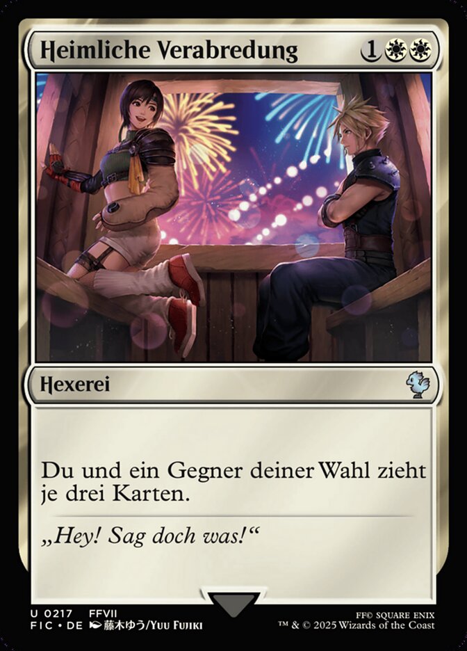 Heimliche Verabredung
