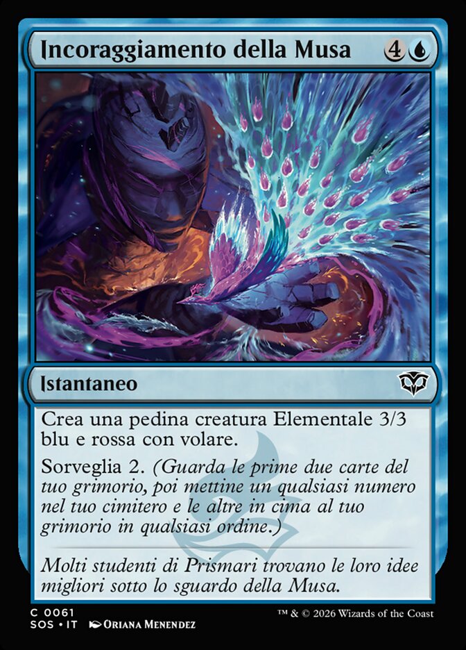 Incoraggiamento della Musa