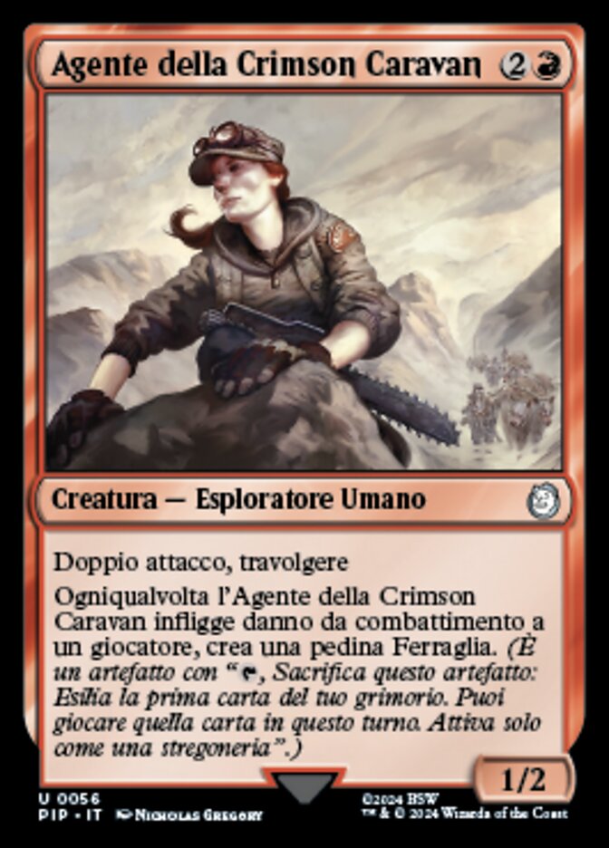 Agente della Crimson Caravan