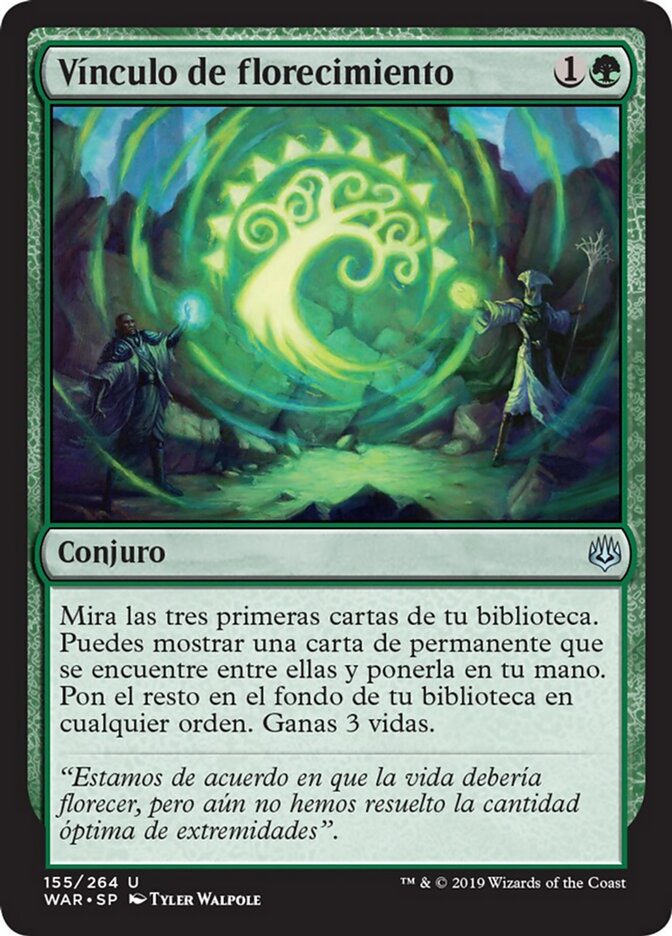 Vínculo de florecimiento