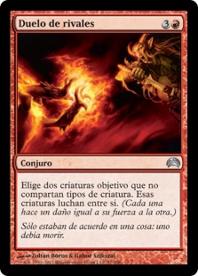 Duelo de rivales