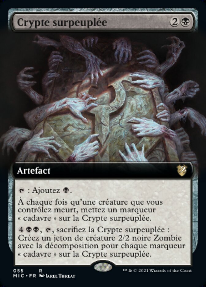Crypte surpeuplée