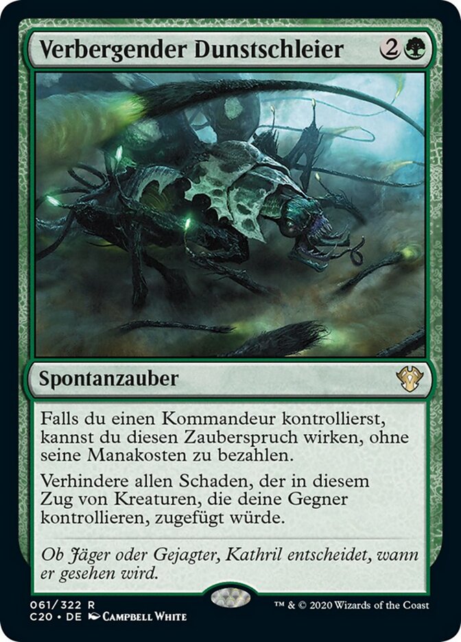Verbergender Dunstschleier