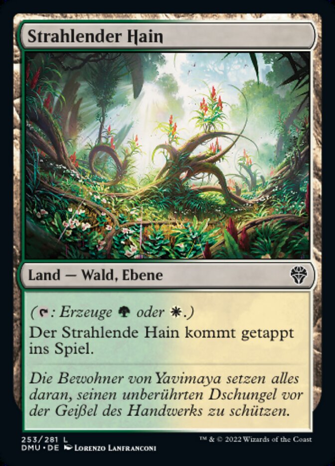 Strahlender Hain