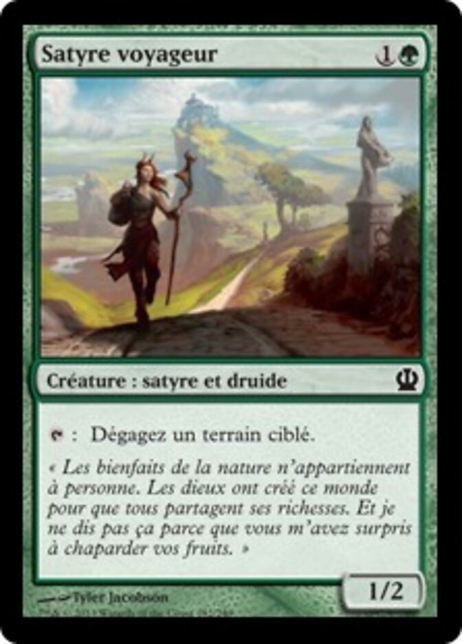 Satyre voyageur