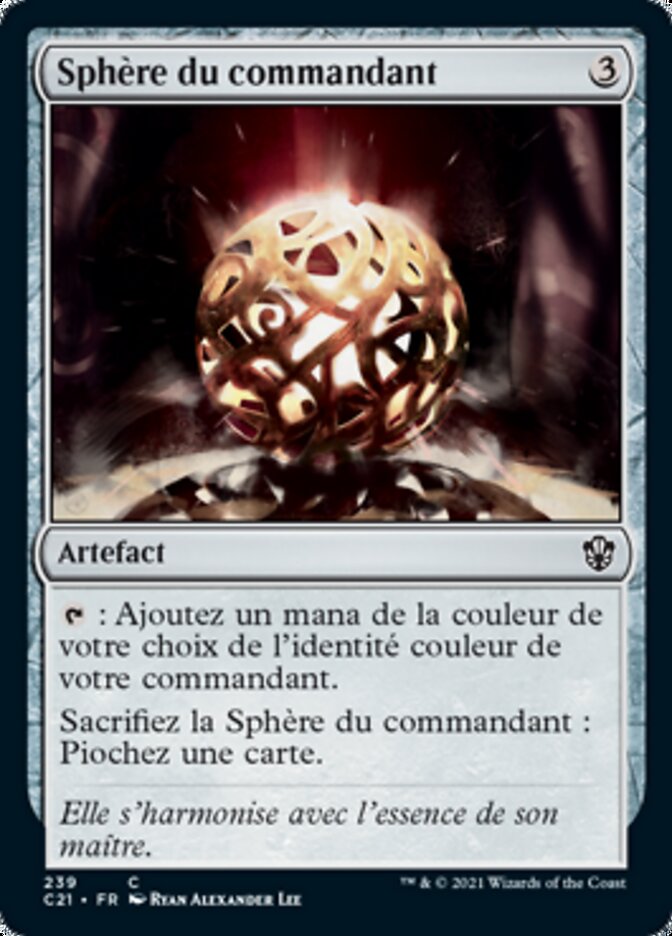Sphère du commandant