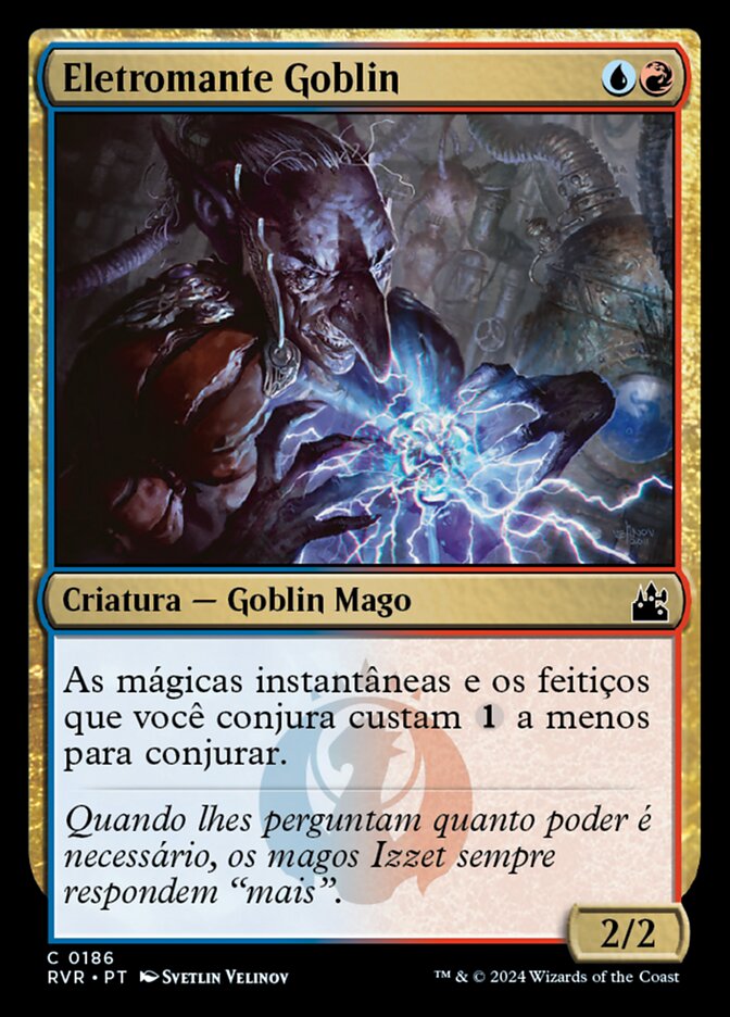 Eletromante Goblin