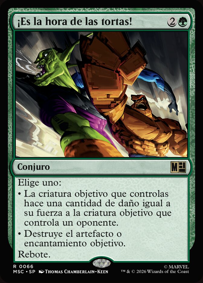 ¡Es la hora de las tortas!