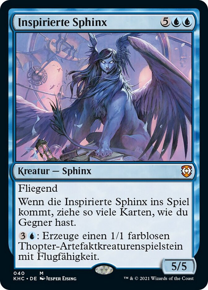 Inspirierte Sphinx