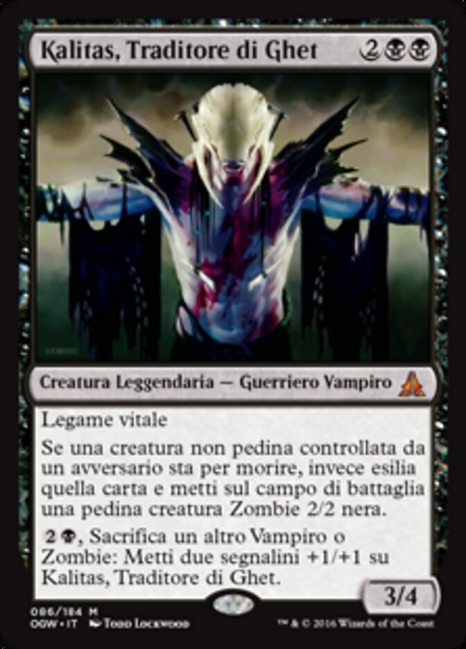 Kalitas, Traditore di Ghet