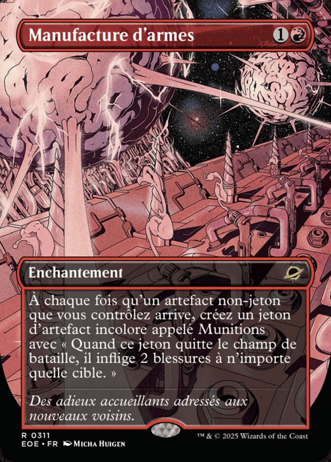 Manufacture d'armes
