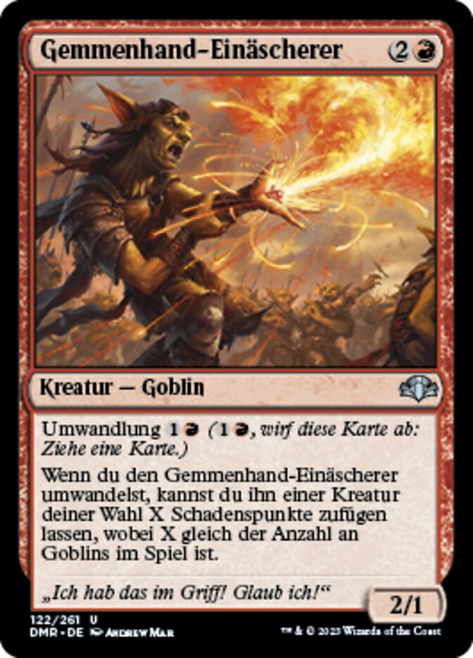 Gemmenhand-Einäscherer