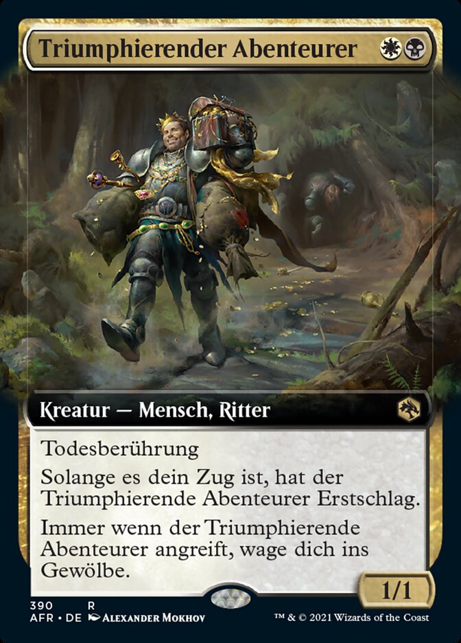 Triumphierender Abenteurer