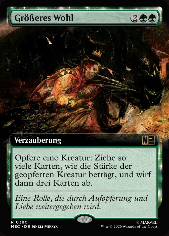 Größeres Wohl