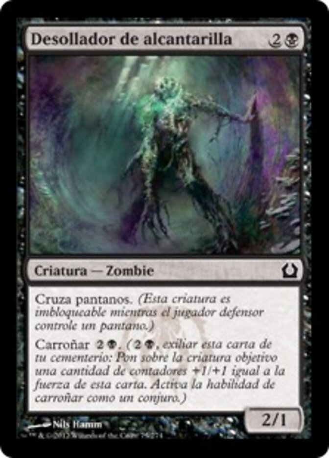 Desollador de alcantarilla