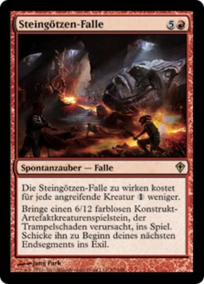 Steingötzen-Falle