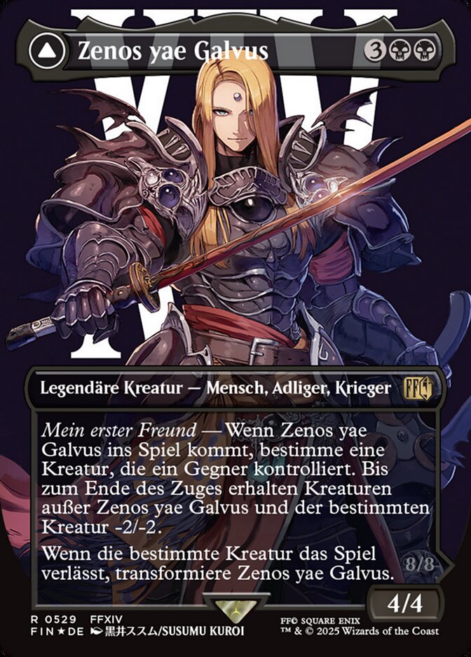 Zenos yae Galvus // Shinryu, Transcendent Rival