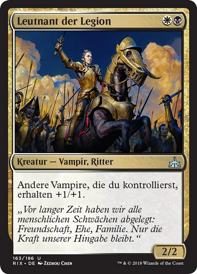 Leutnant der Legion