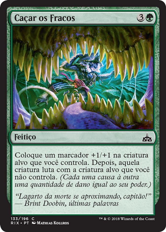 Caçar os Fracos