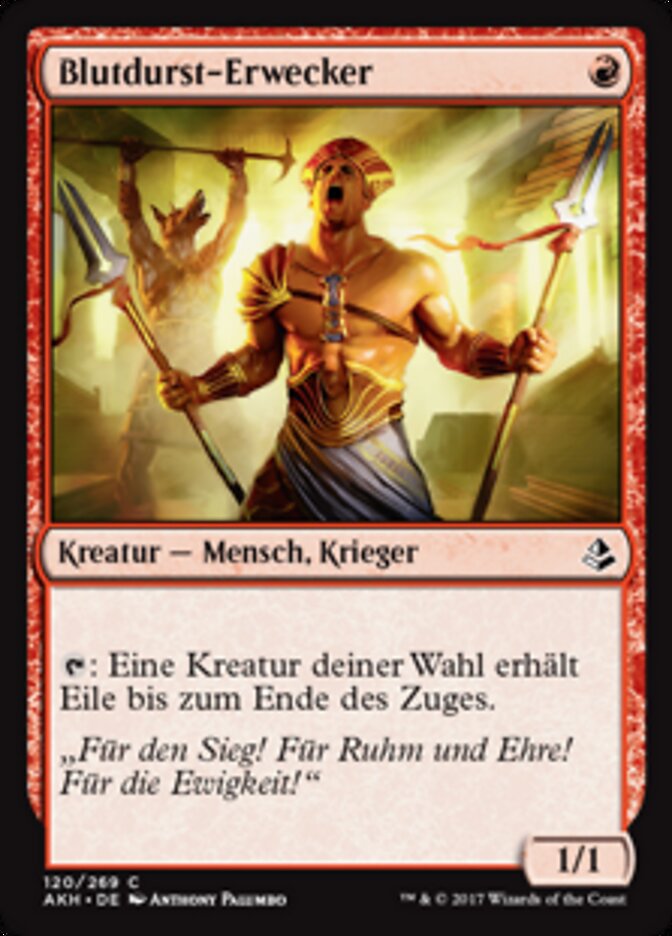 Blutdurst-Erwecker