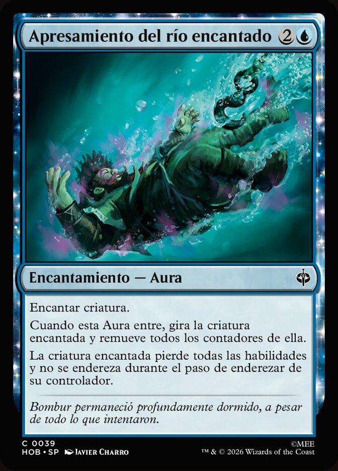 Apresamiento del río encantado