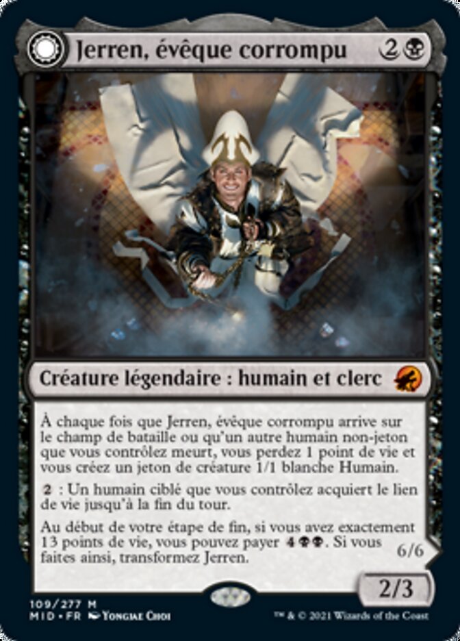 Jerren, Corrupted Bishop // Ormendahl, the Corrupter