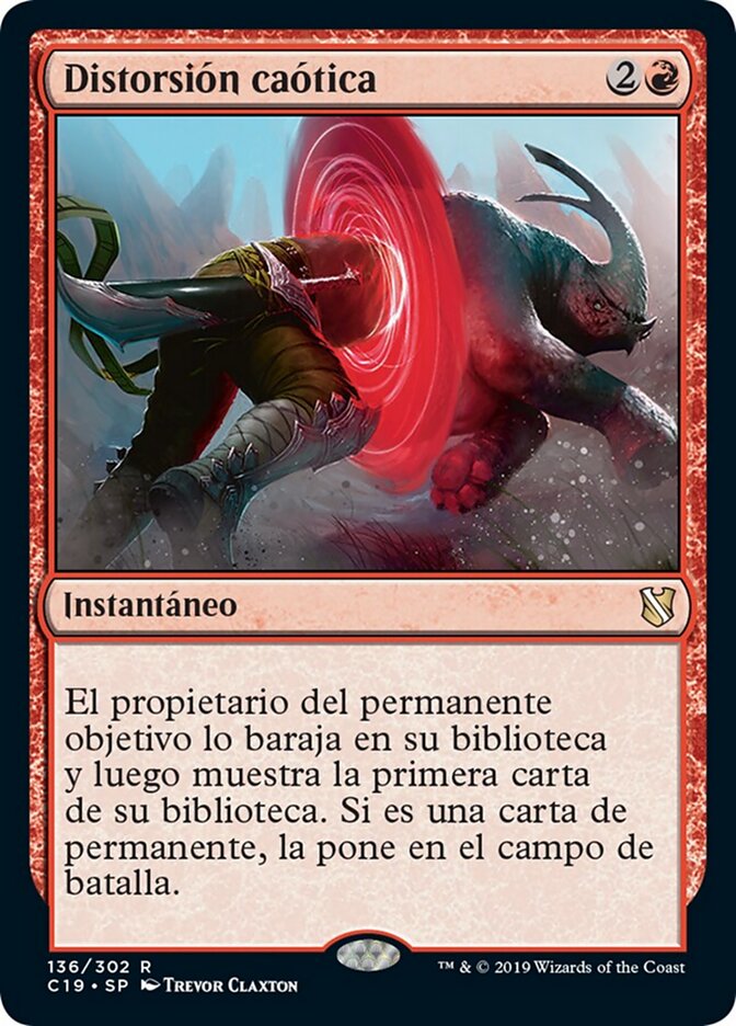 Distorsión caótica