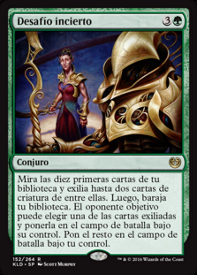 Desafío incierto