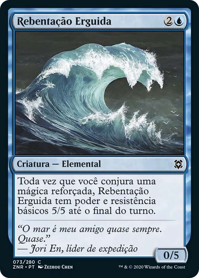 Rebentação Erguida