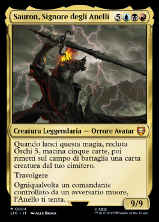Sauron, Signore degli Anelli