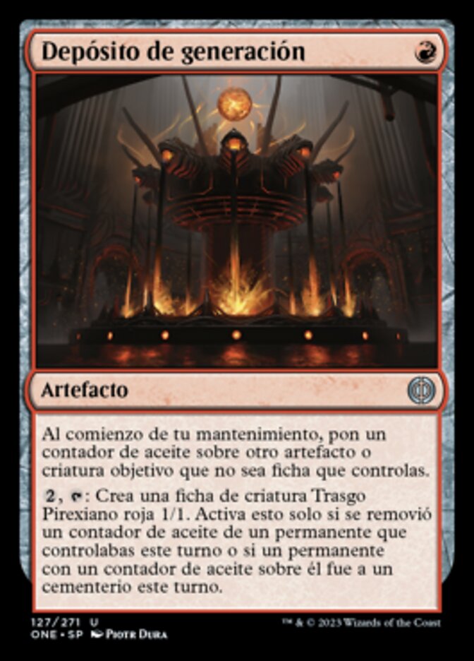 Depósito de generación