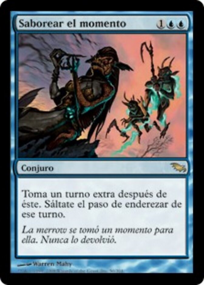 Saborear el momento