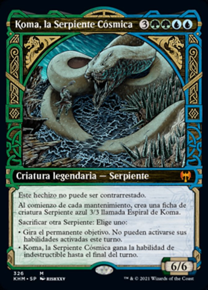 Koma, la Serpiente Cósmica