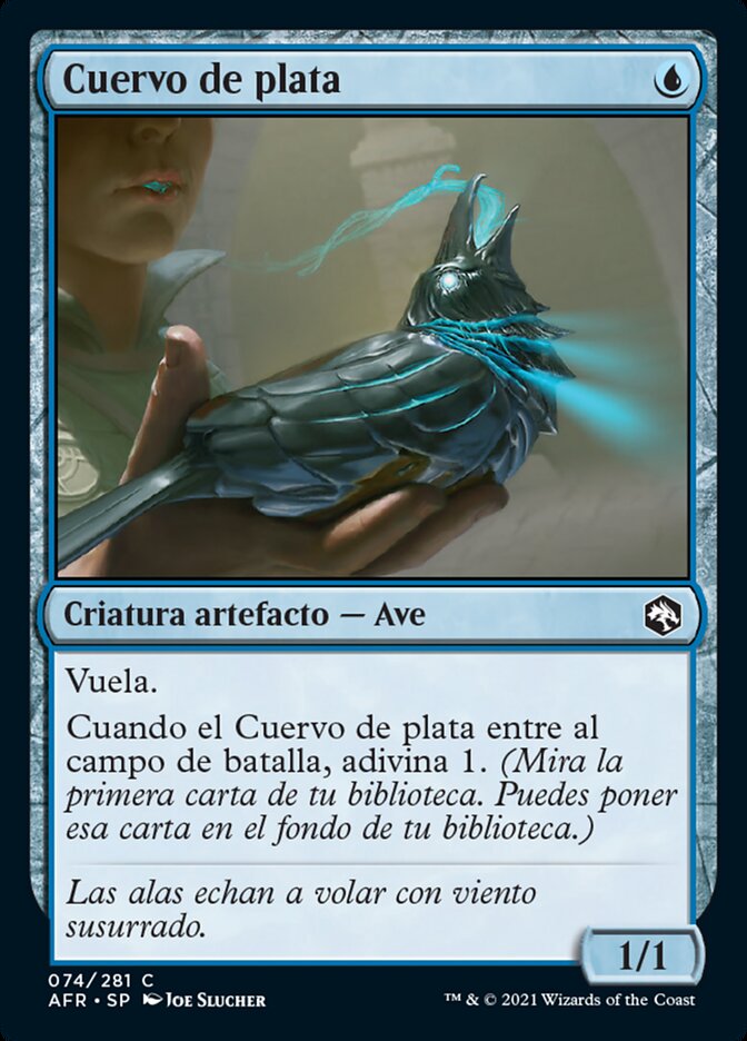 Cuervo de plata