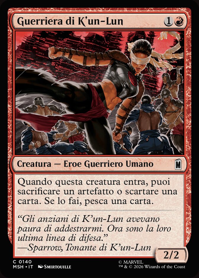 Guerriera di K'un-Lun