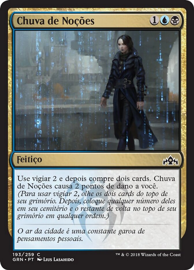 Chuva de Noções