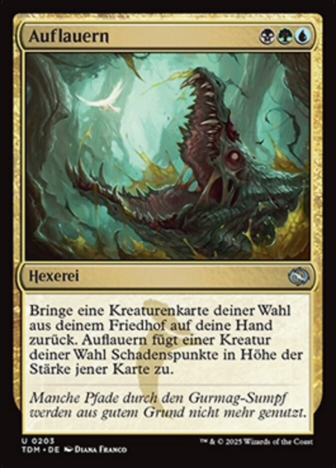 Auflauern