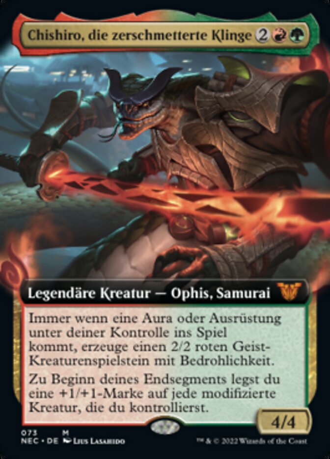 Chishiro, die zerschmetterte Klinge
