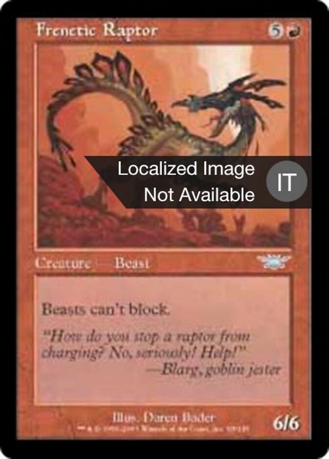 Raptor Inarrestabile