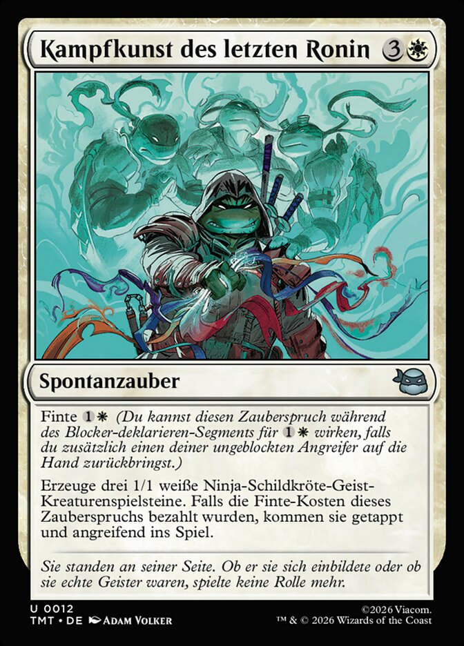Kampfkunst des letzten Ronin