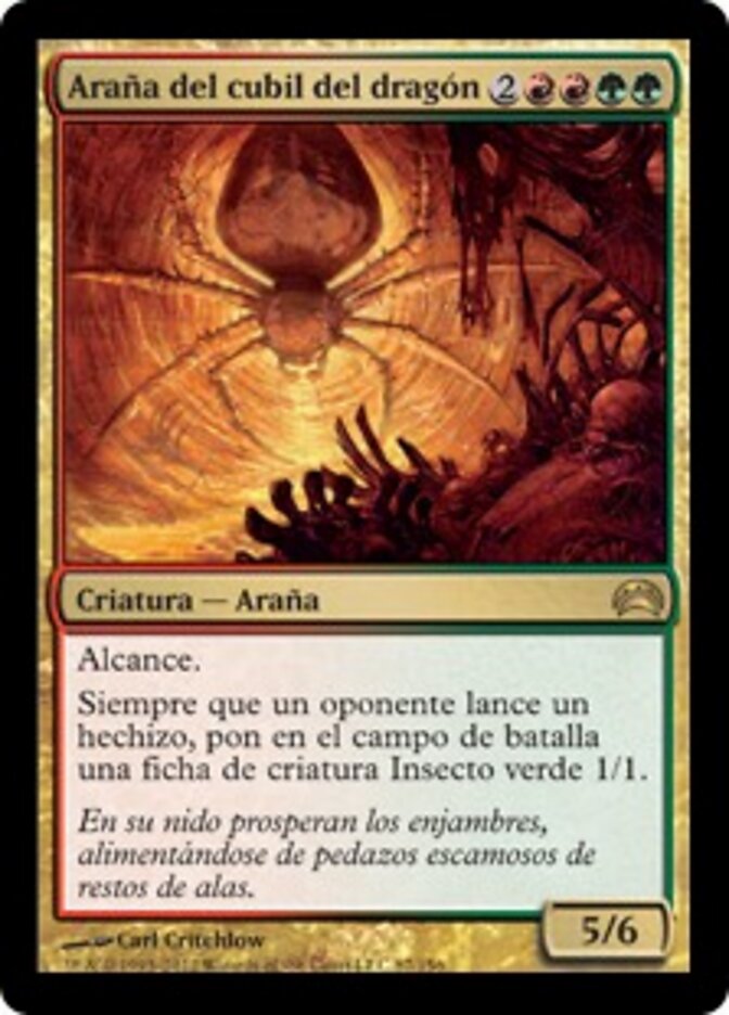 Araña del cubil del dragón