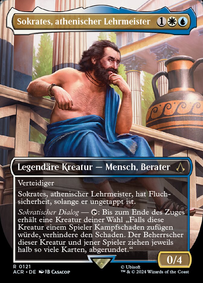 Sokrates, athenischer Lehrmeister