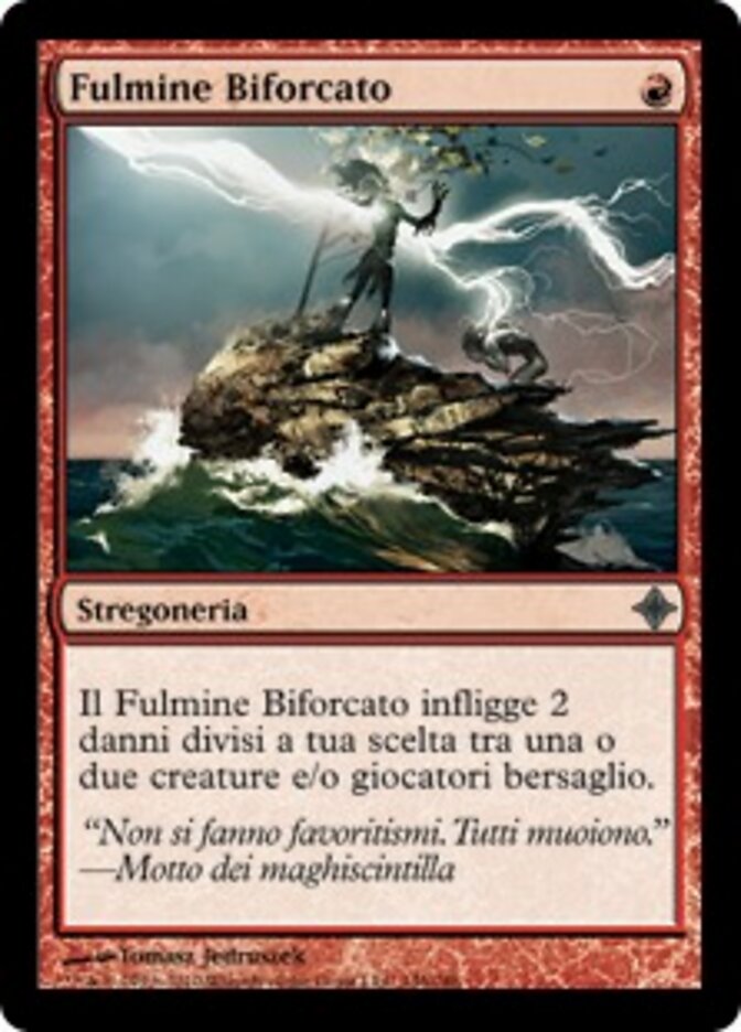 Fulmine Biforcato