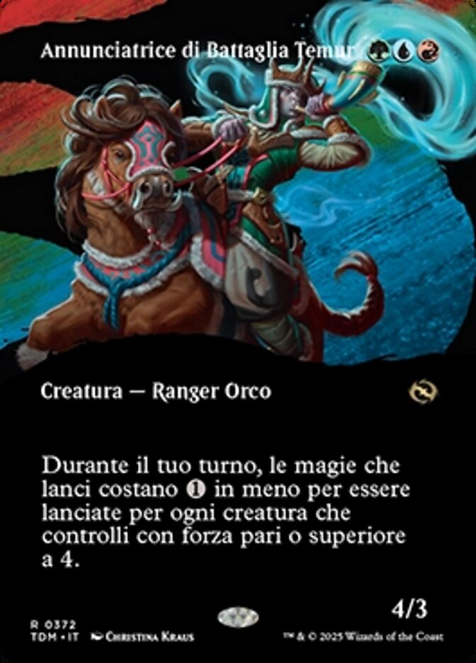 Annunciatrice di Battaglia Temur