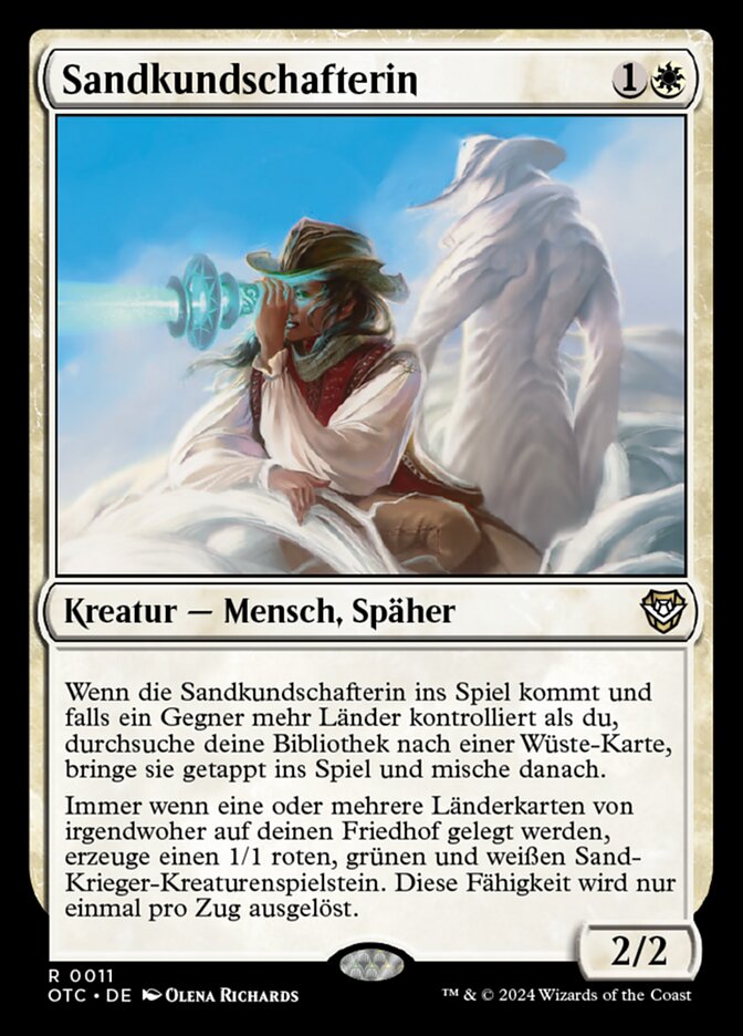 Sandkundschafterin
