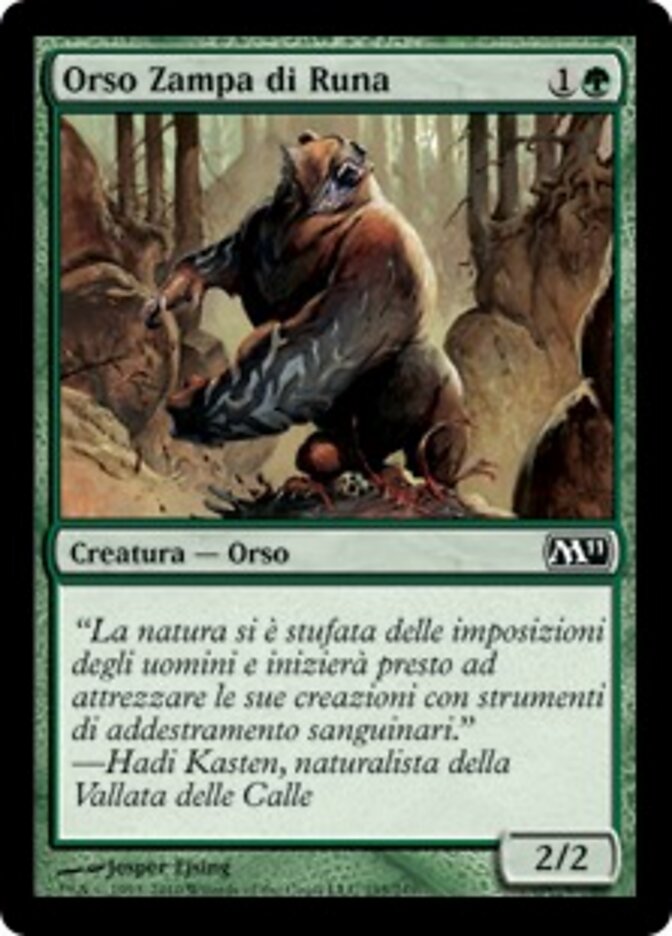 Orso Zampa di Runa