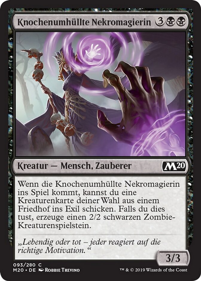 Knochenumhüllte Nekromagierin